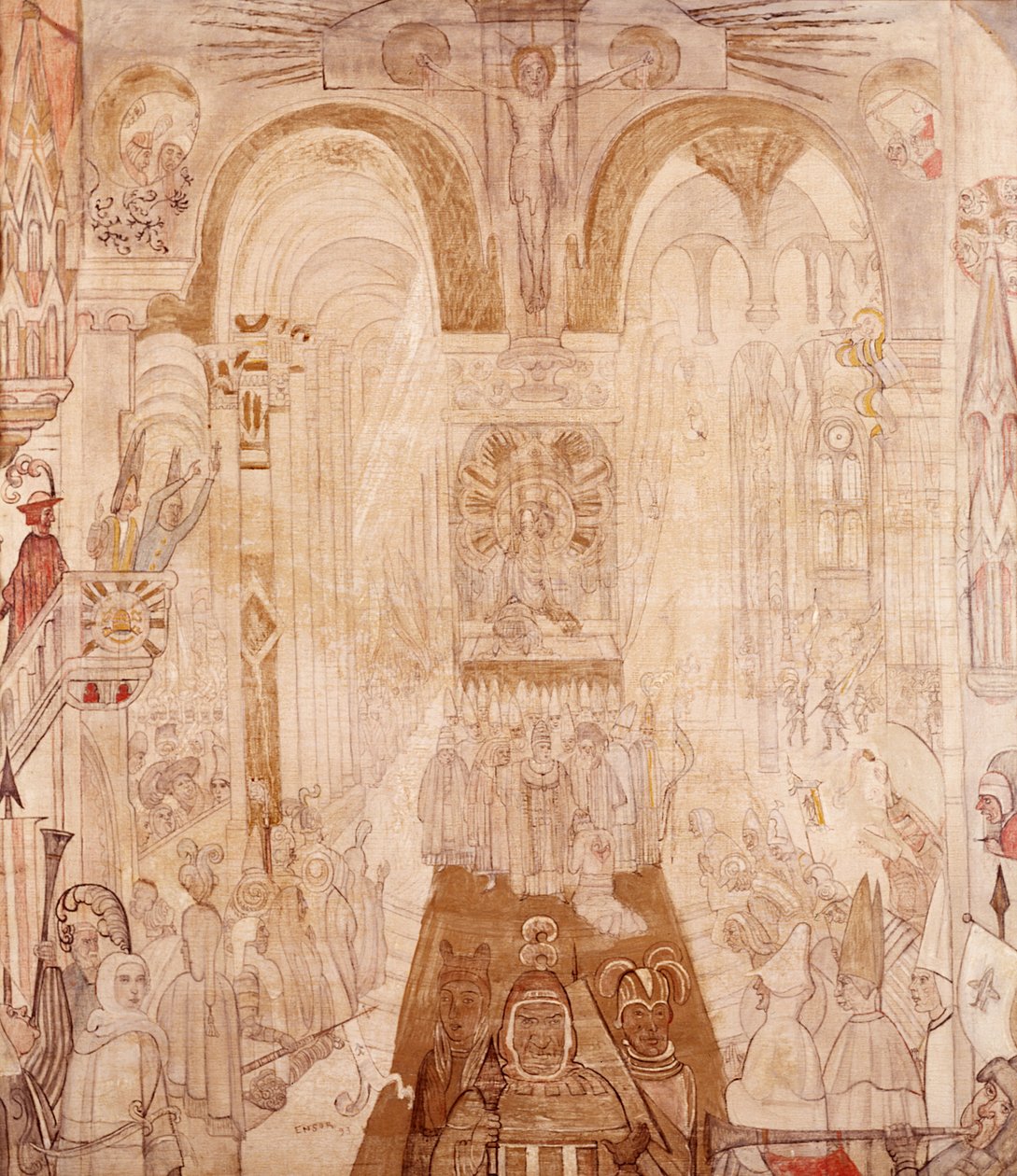 Symbolsk sammensætning af James Ensor