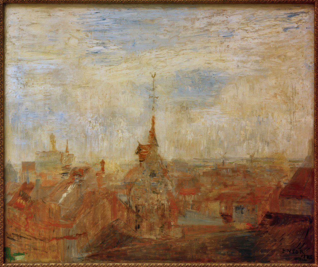 Dine tage i Oostende af James Sidney Ensor