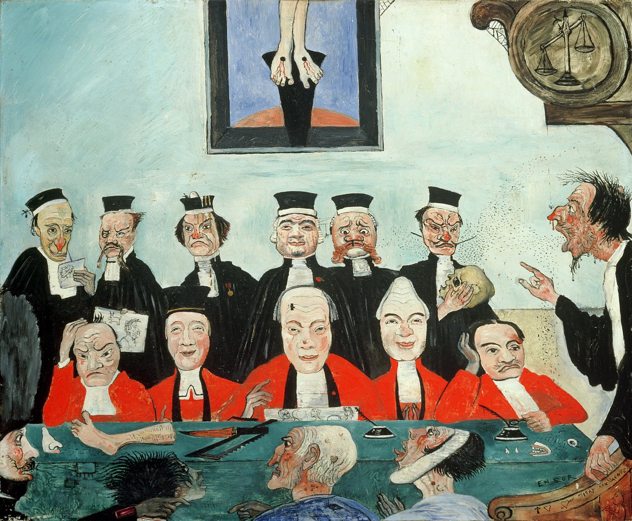 De gode dommere af James Ensor