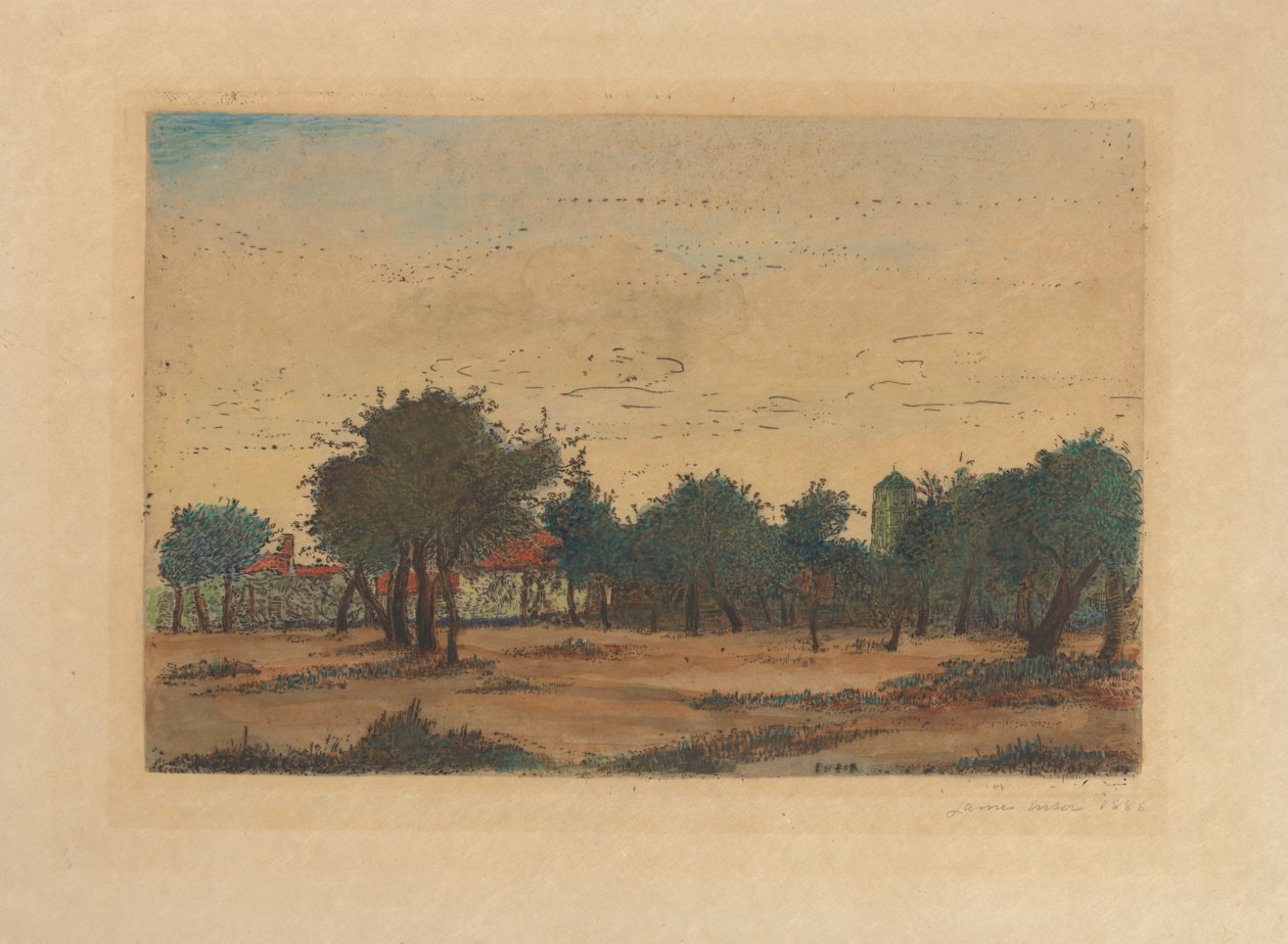 Frugtplantagen af James Ensor