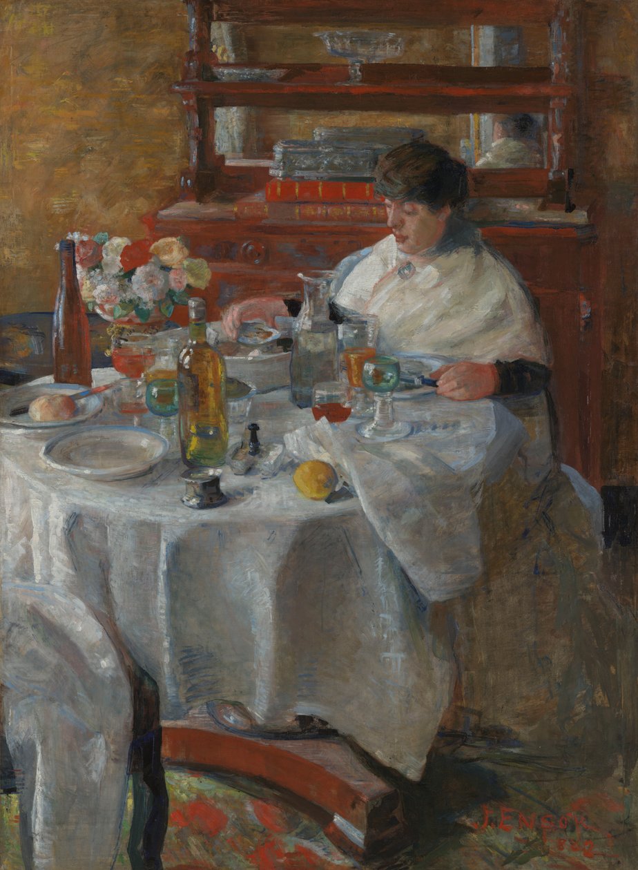 Østersspiseren af James Ensor