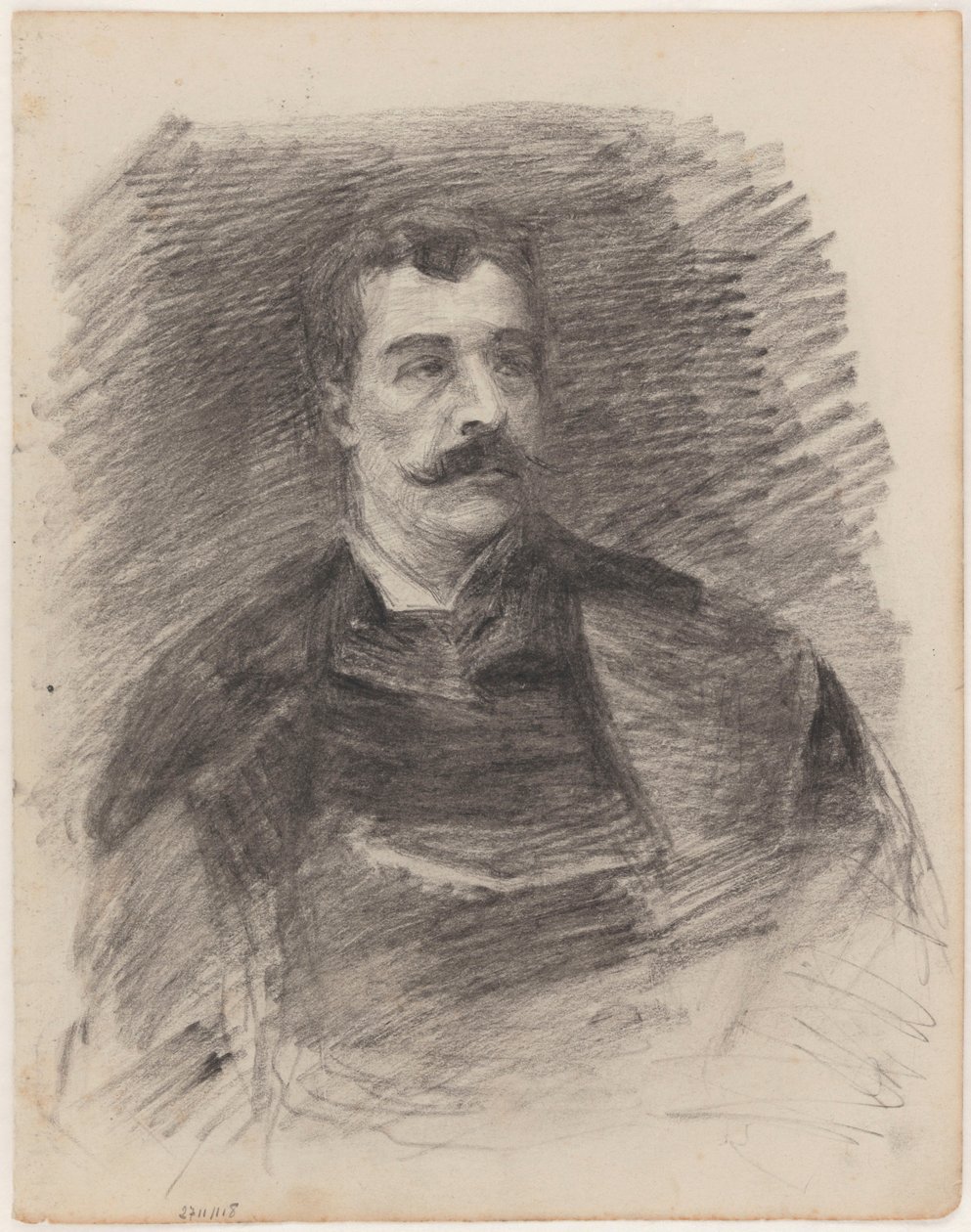 Maleren Alfred Stevens af James Ensor