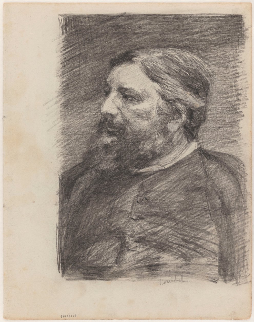 Maleren Gustave Courbet af James Ensor