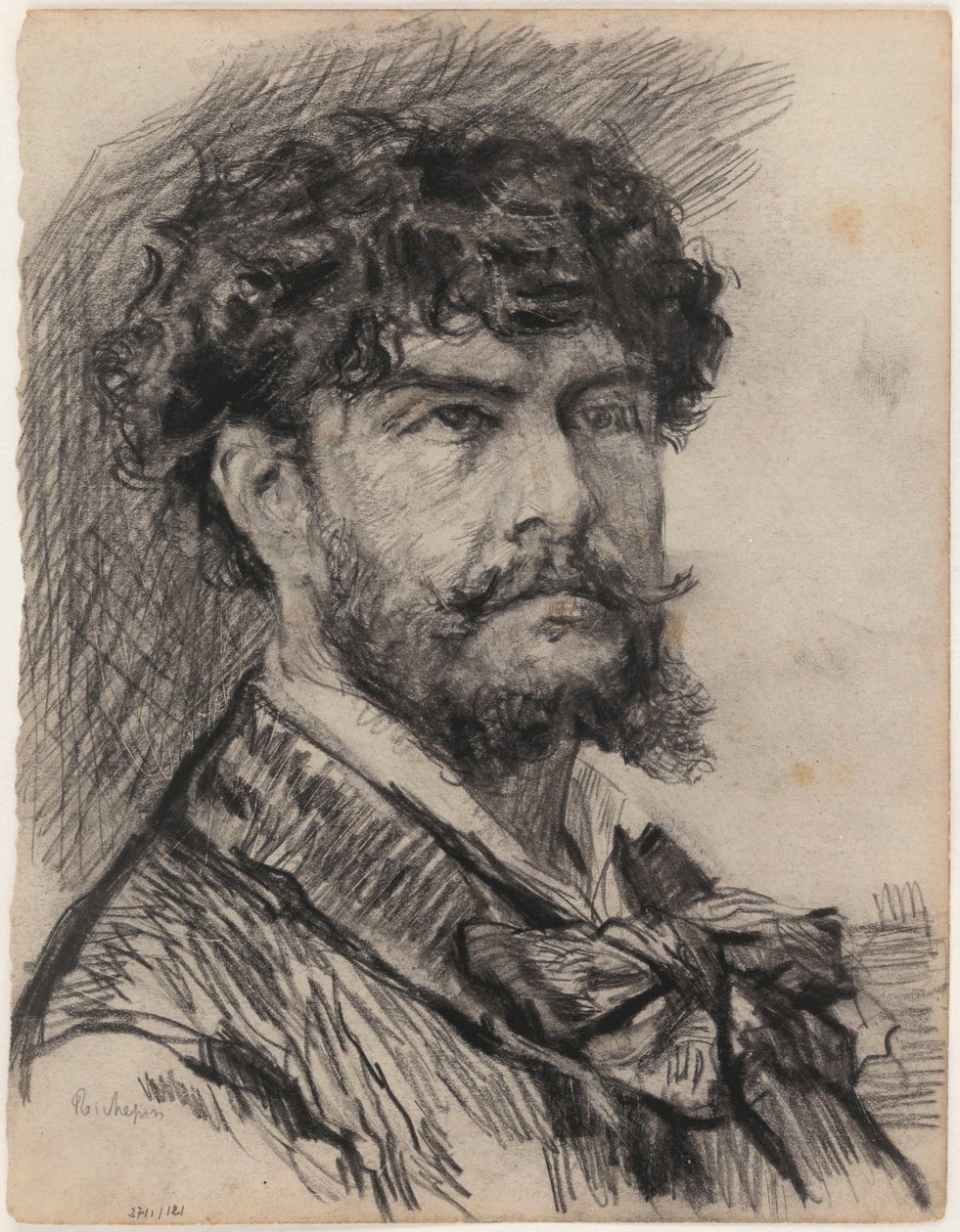 Digteren Jean Richepin af James Ensor