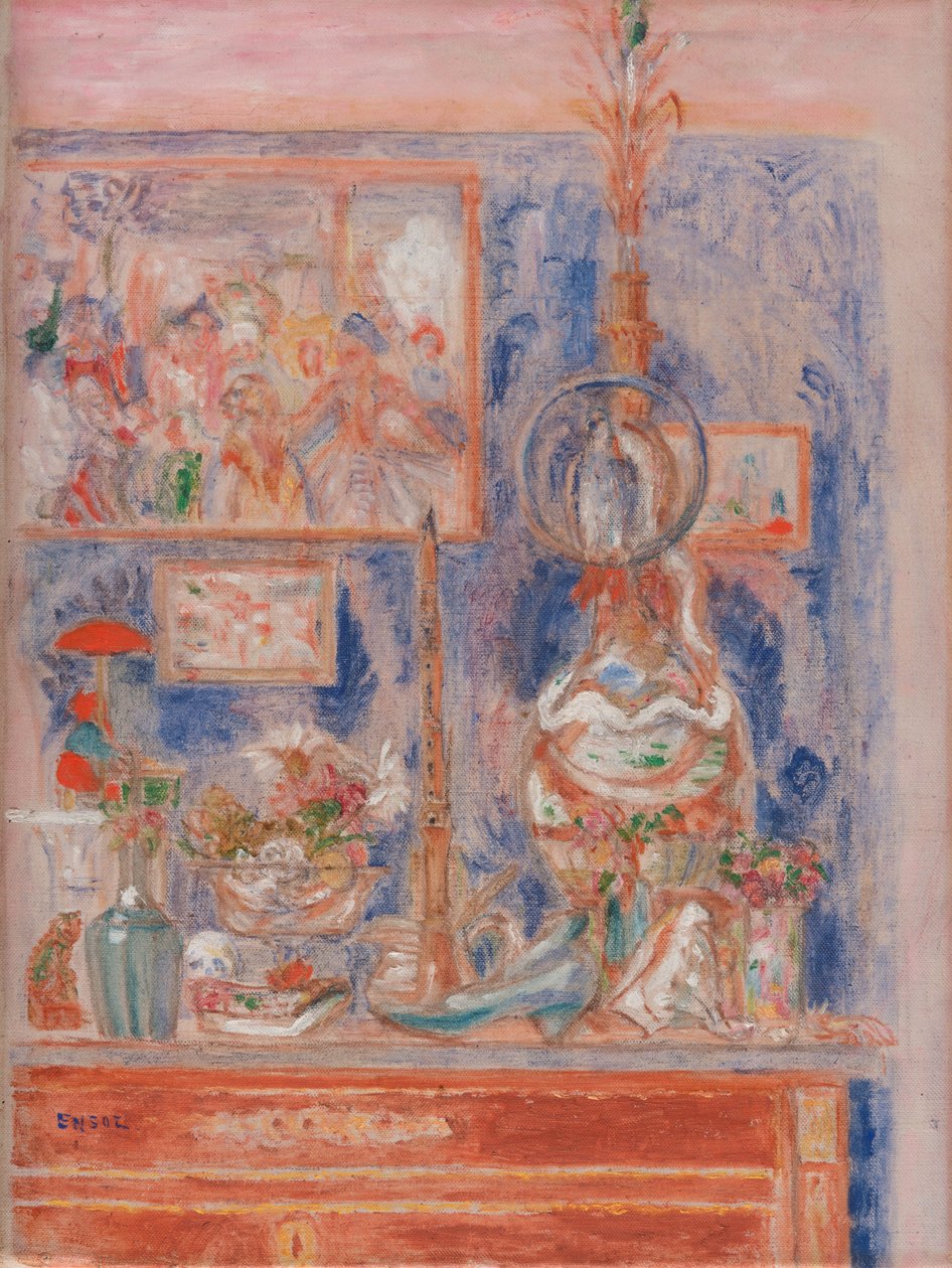 Et godt hjørne hjemme hos mig af James Ensor