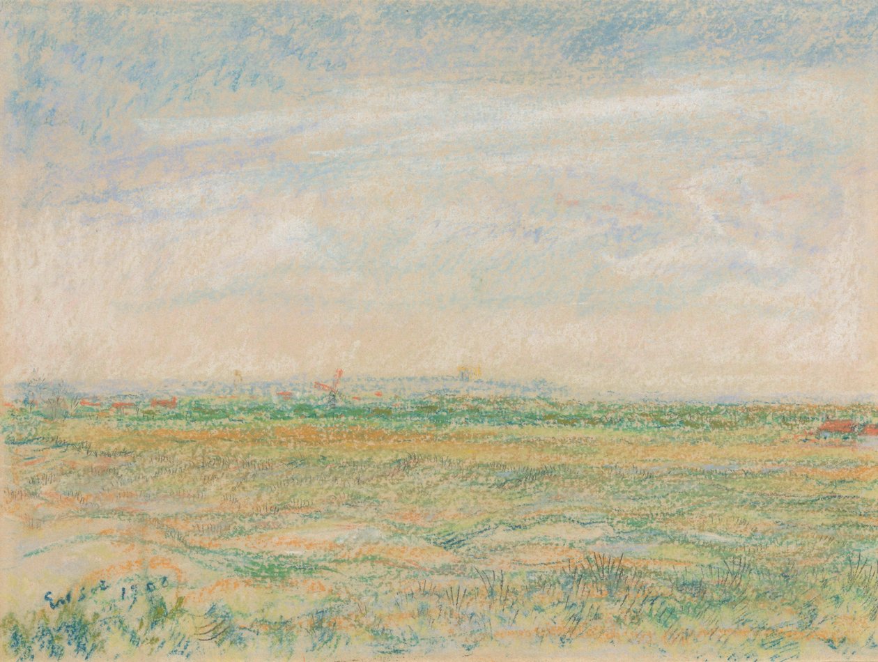 Udsigt over Mariakerke af James Ensor
