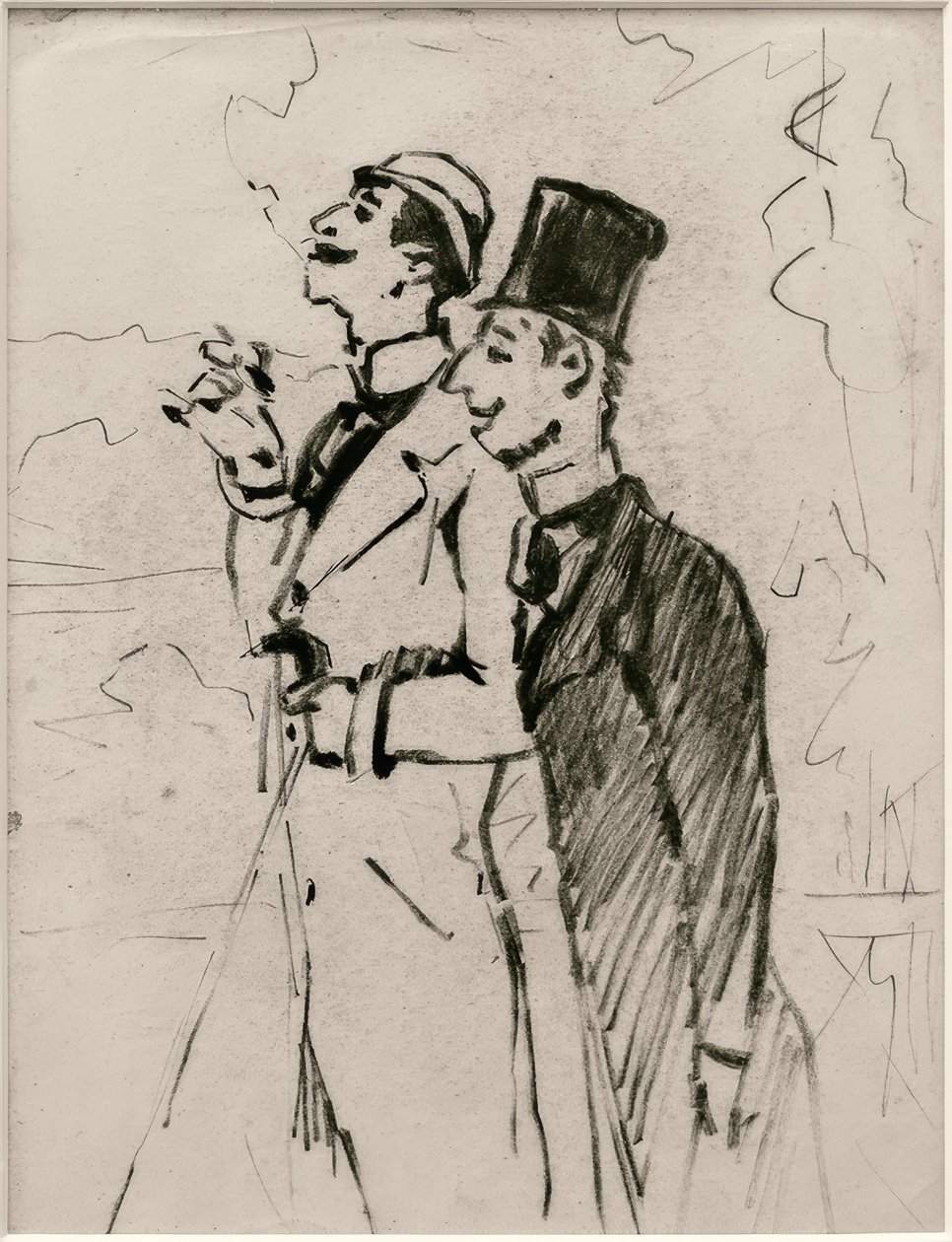 To herrer af James Sidney Ensor