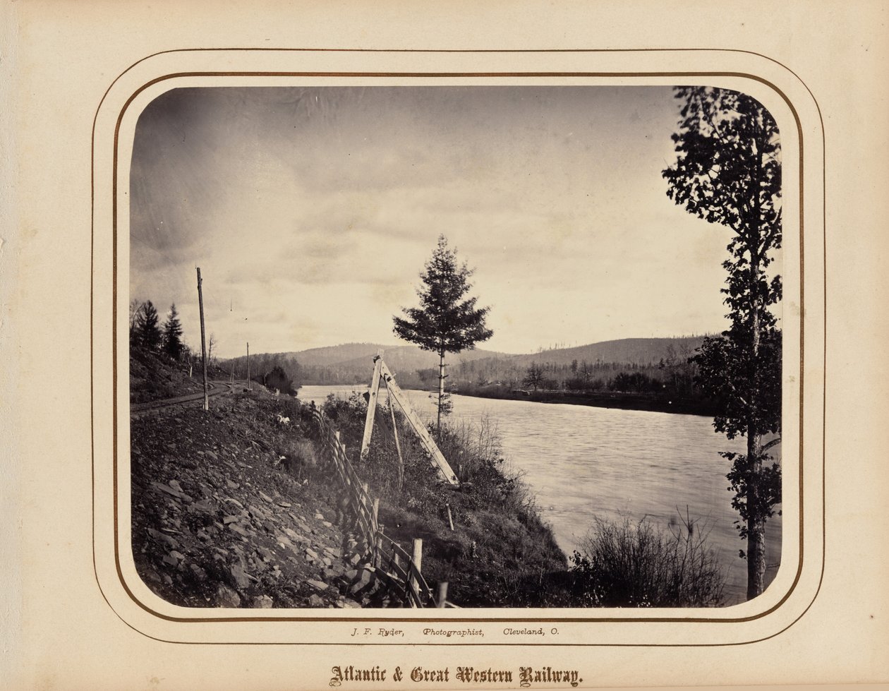 Atlantic  Great Western Railway,1862 (foto) af James F. Ryder