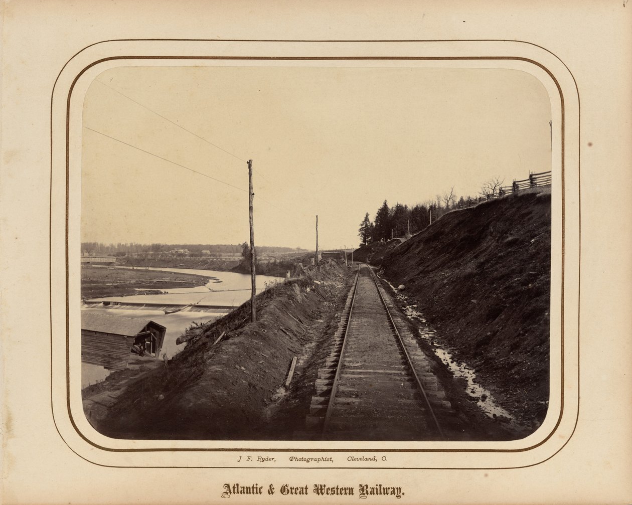 Atlantic  Great Western Railway,1862 (foto) af James F. Ryder