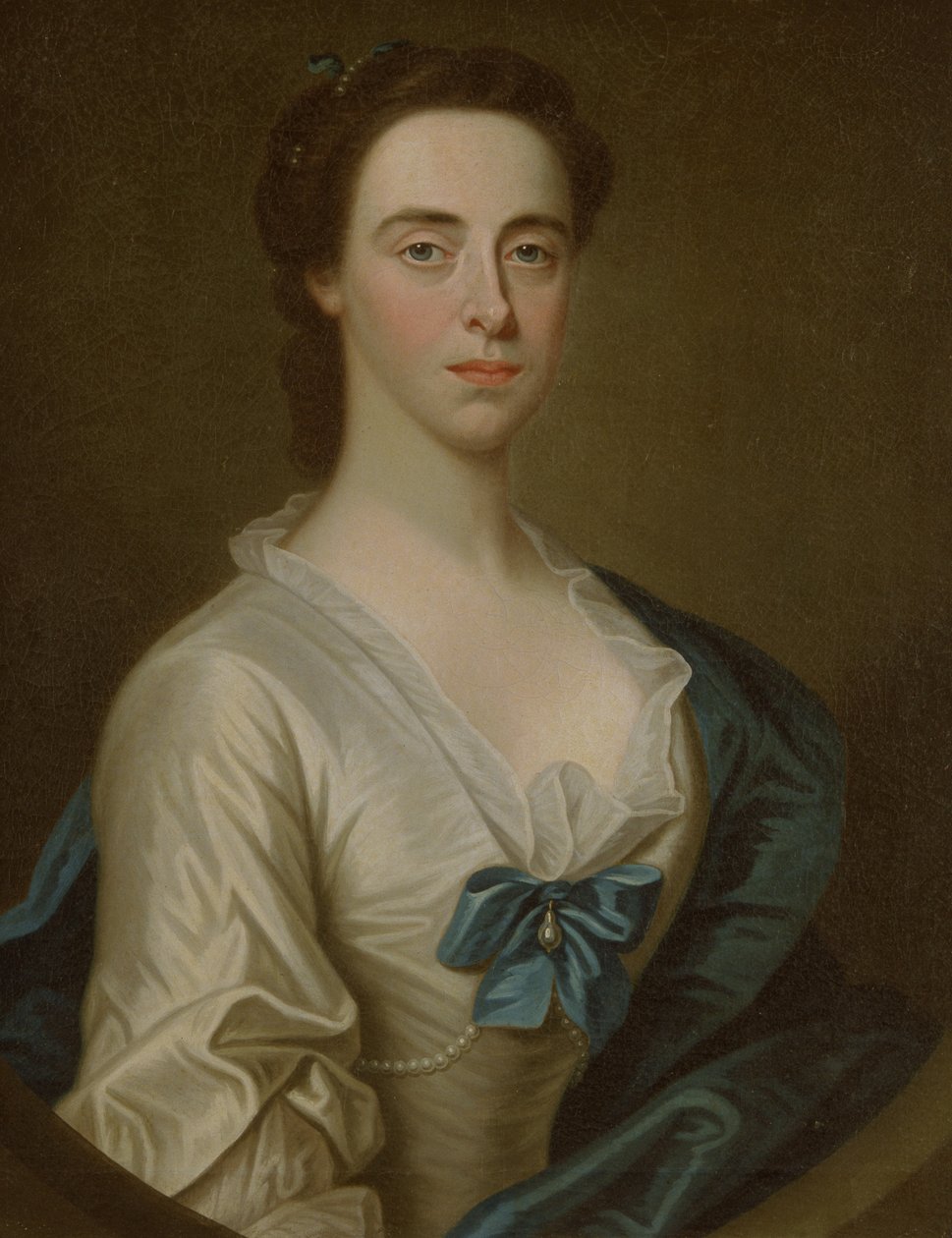 Anne Vaughan (olie på lærred) af James Fellowes