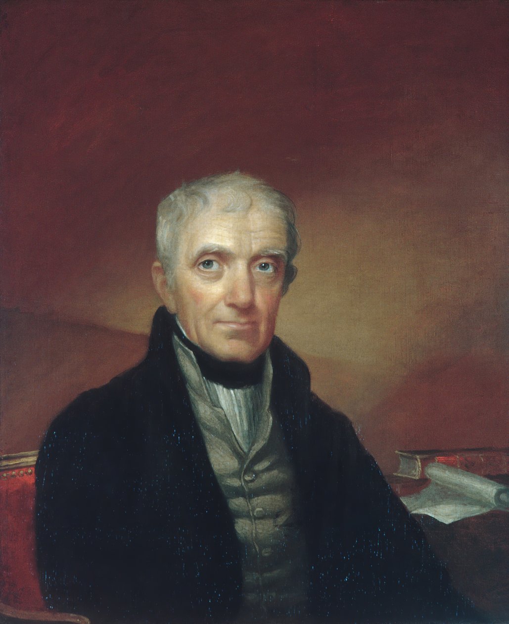 Christopher Colles, ca. 1812-16. af James Frothingham