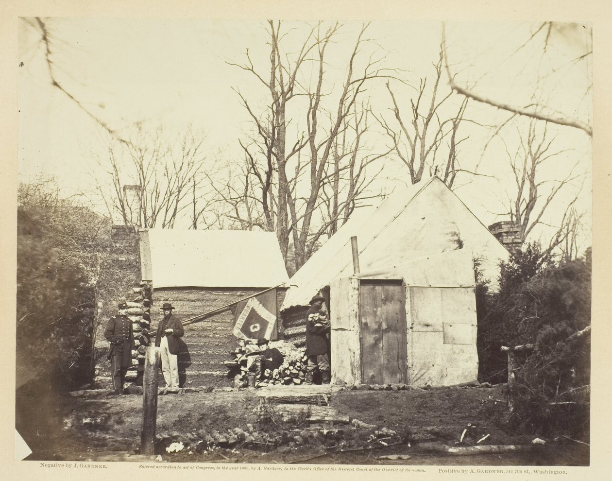 Ophold Chefkvartermester Tredje Armékorps, Brandy Station af James Gardner