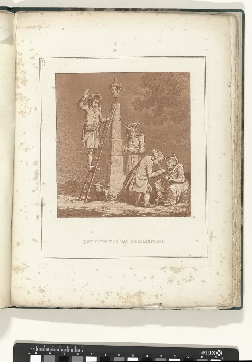 Informationsudvalget, 1795 Informationsudvalget (titel på objekt) Hollandia Regenerata (serietitel) af James Gillray (possibly)
