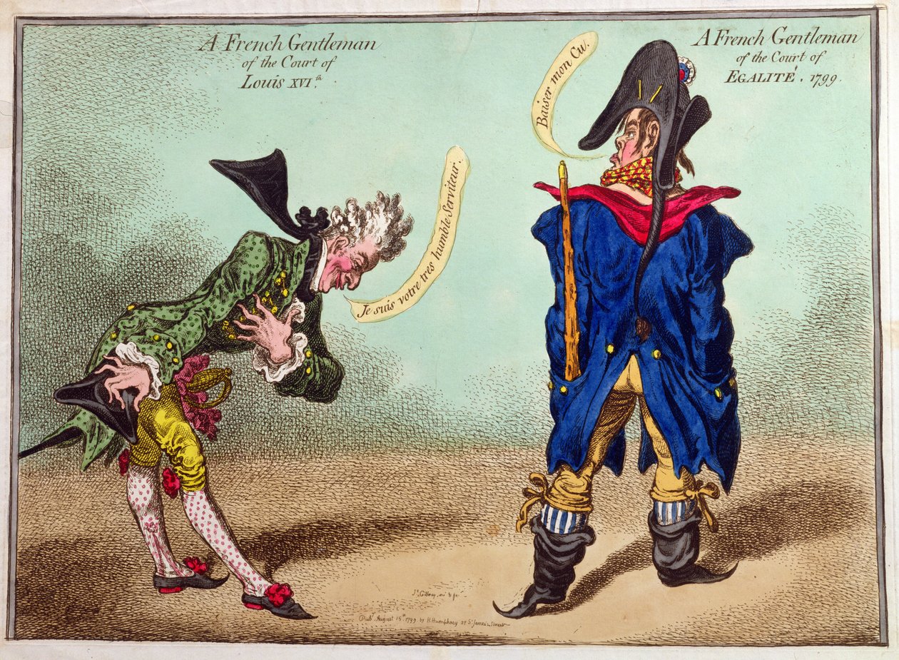 En fransk herre ved Louis XVI