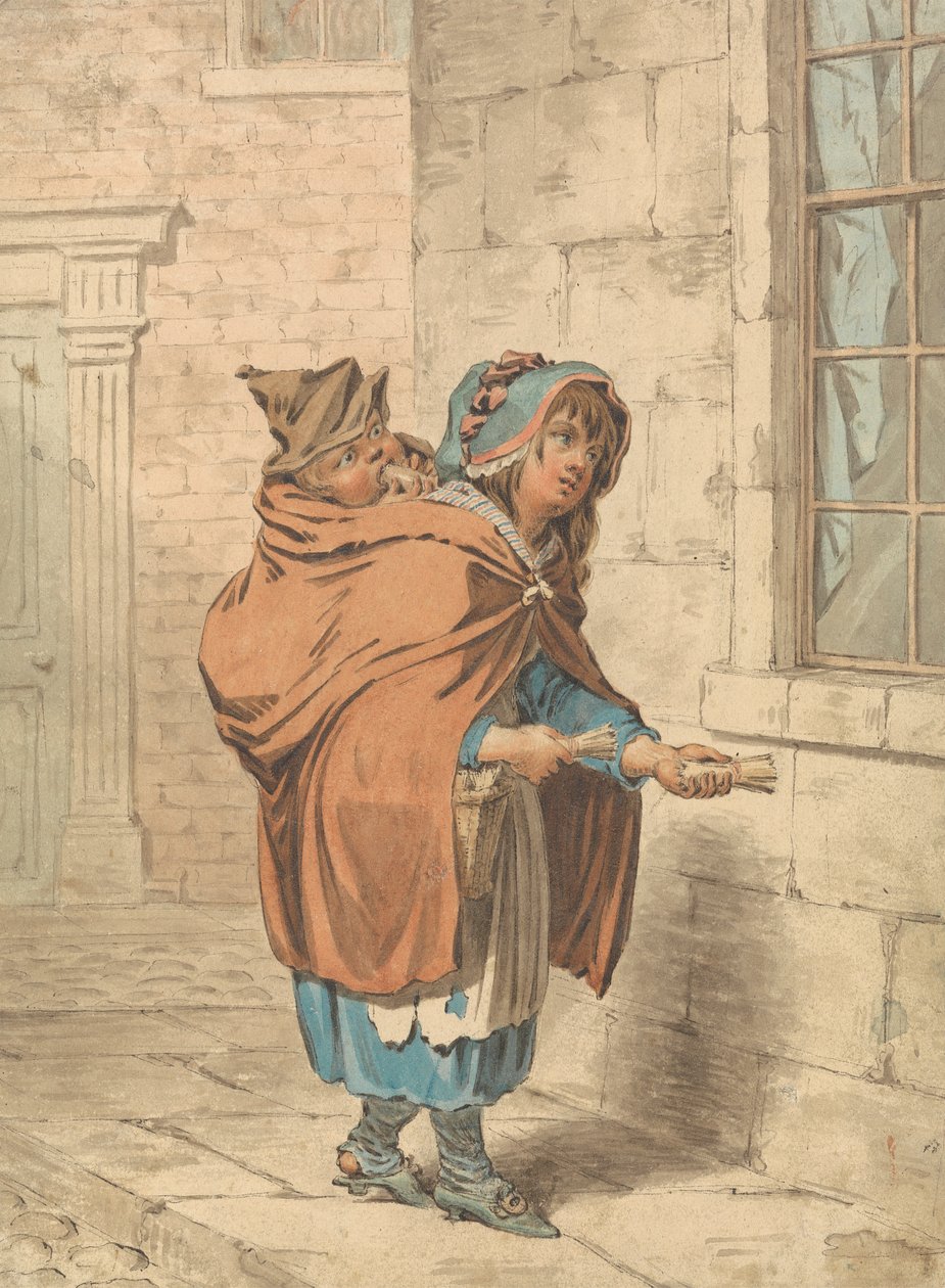 En London Street Crier af James Gillray