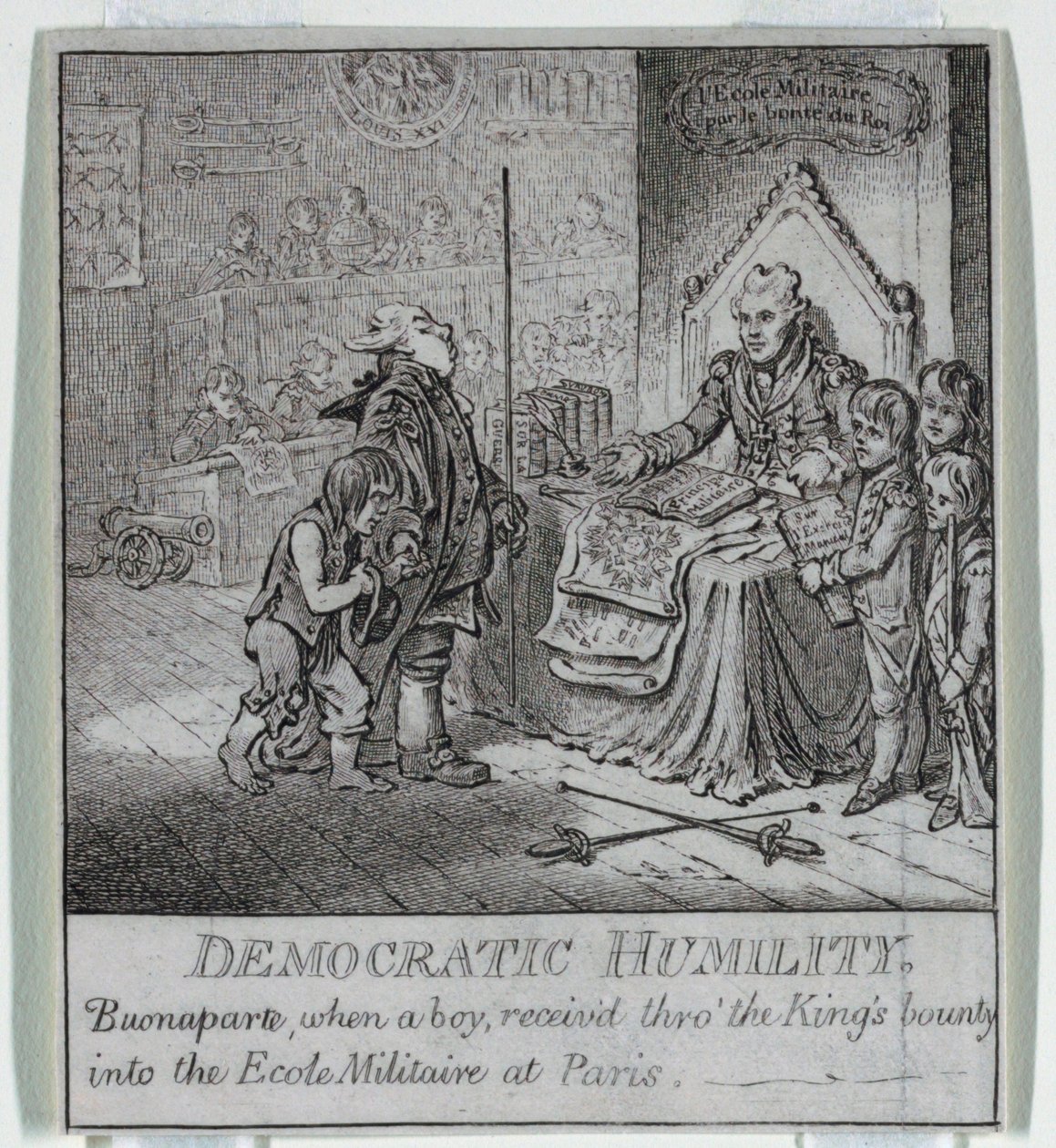 "Demokrati eller en skitse o af James Gillray