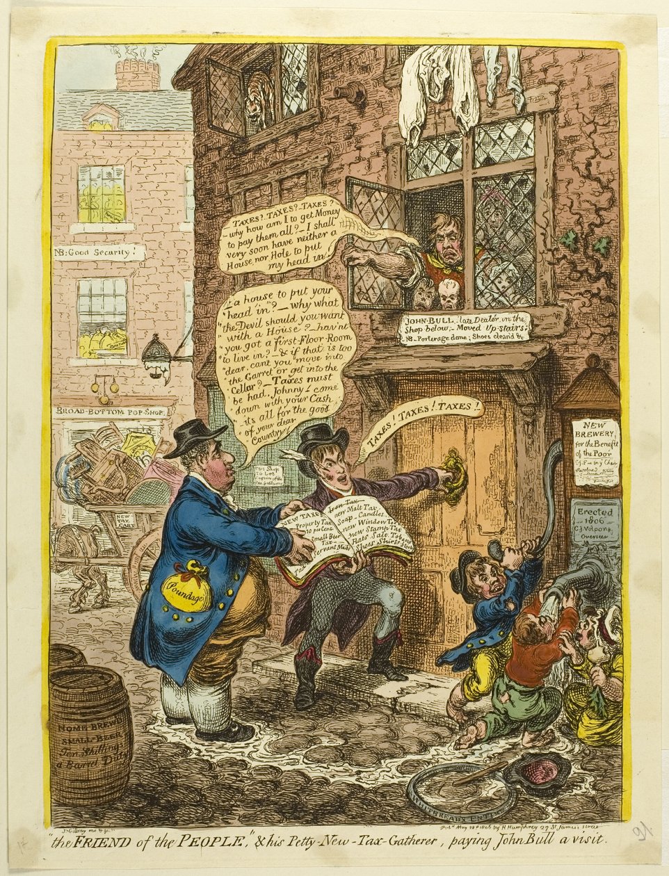 Ven af folket af James Gillray