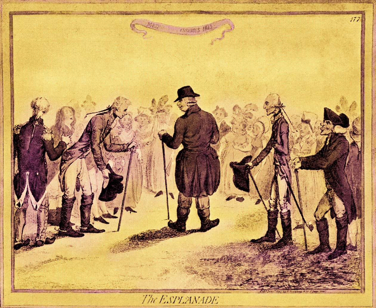 George III - karikatur af James Gillray