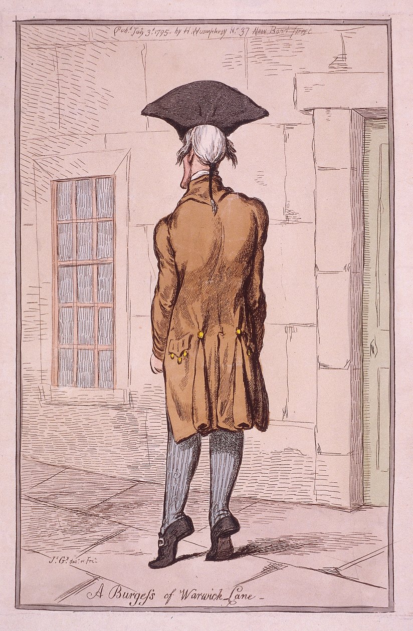 John Burges MD, 1795 af James Gillray