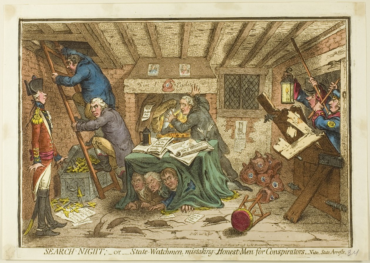 Søg-nat af James Gillray