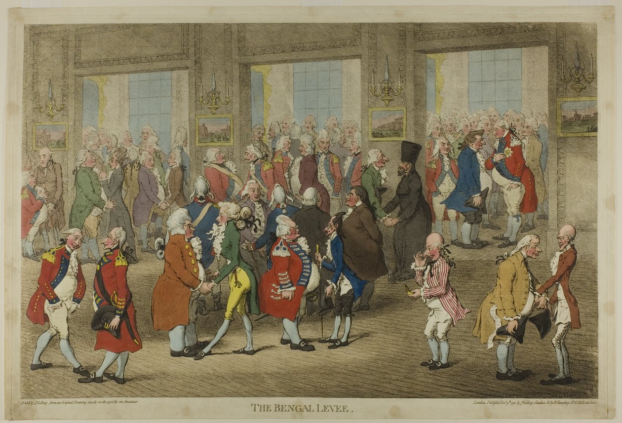 Det bengalske dige af James Gillray
