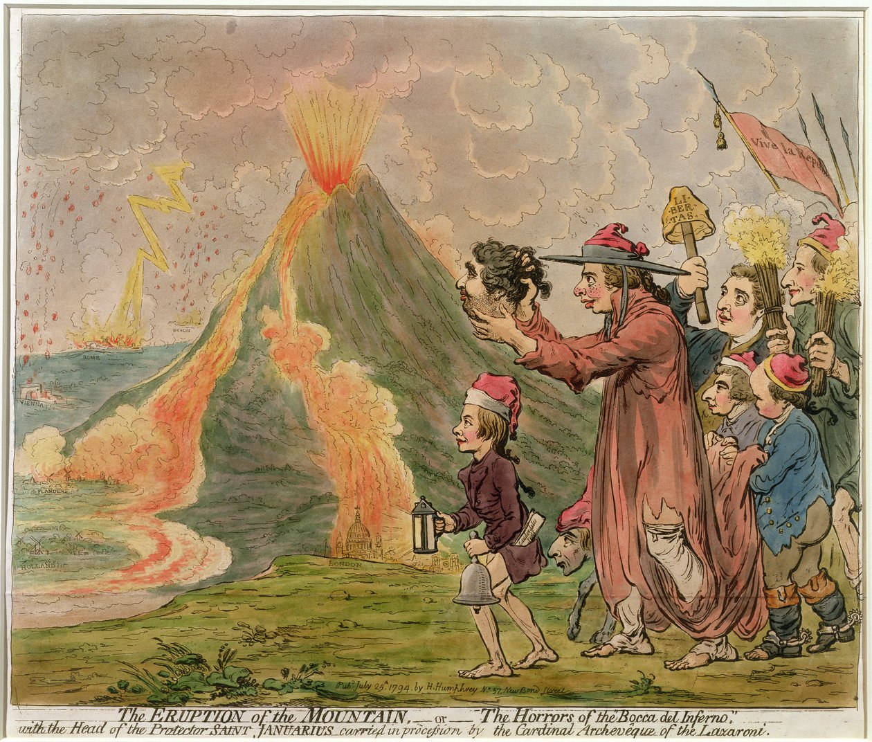 The Eruption of the Mountain, eller The Horrors of the 