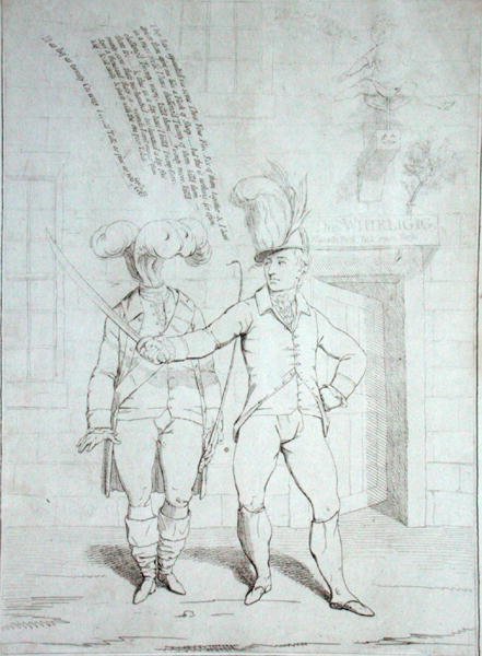 Tordeneren af James Gillray
