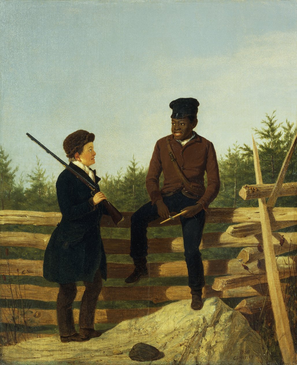 Hvilken vej skal vi gå? James Goodwyn Clonney af James Goodwin Clonney