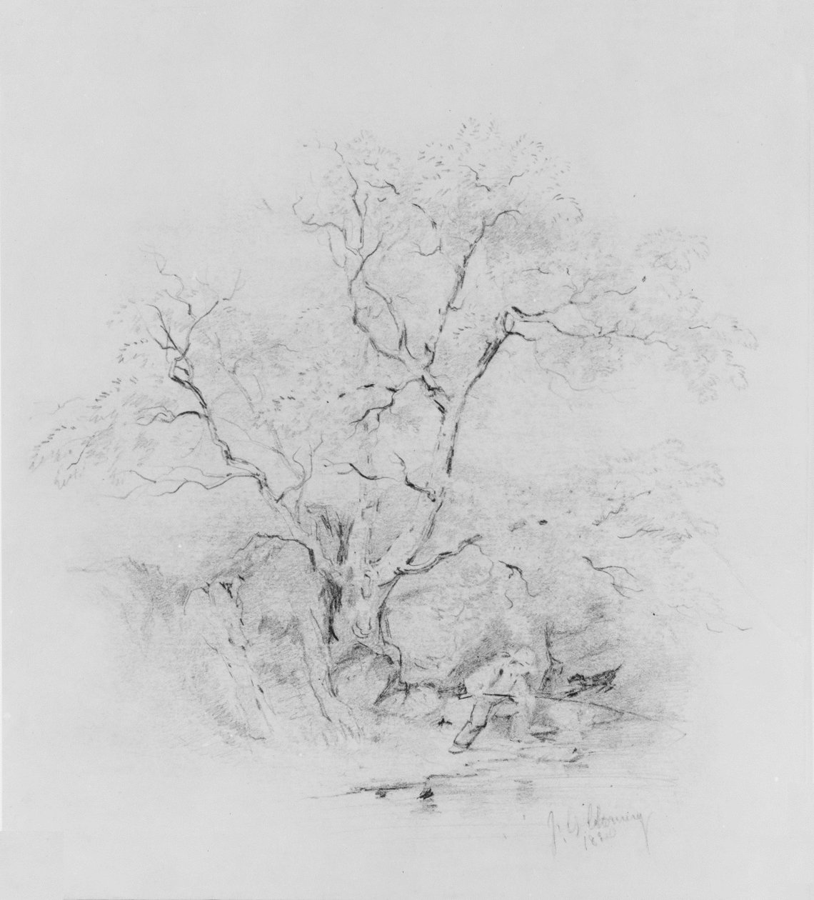 Drengefiskeri af James Goodwyn Clonney