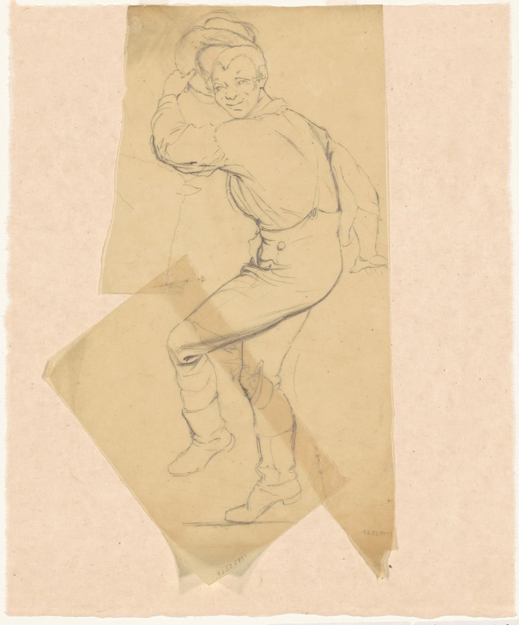 Studier til "Dance on a Stone Boat" og "In the Cornfield" af James Goodwyn Clonney