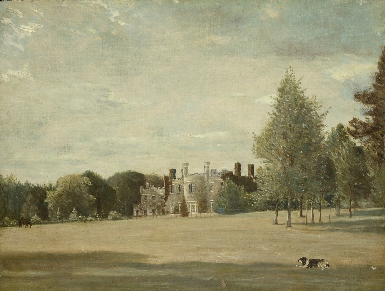 Woodlands, Emsworth, Hampshire, ca. 1850 af James Gubbins Archer Burton