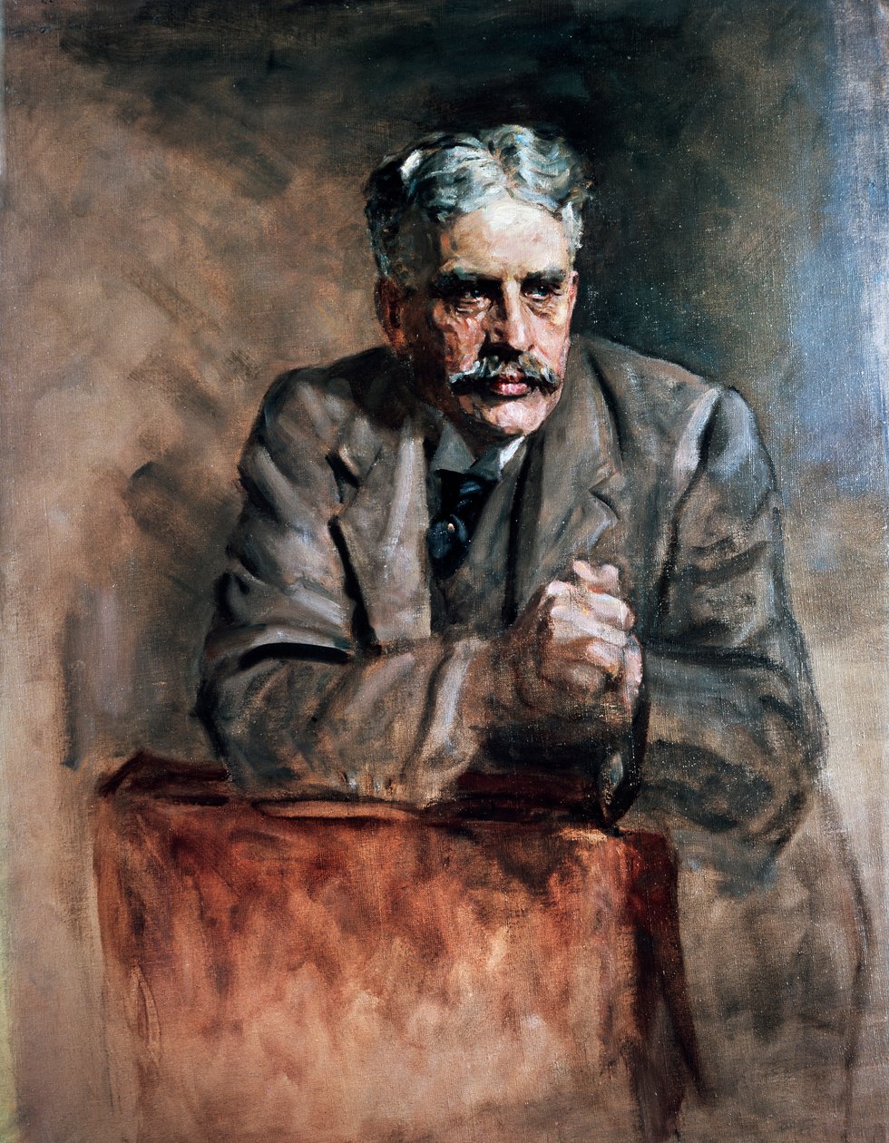 Portræt af Robert Laird Borden (Grand-Pre af James Guthrie