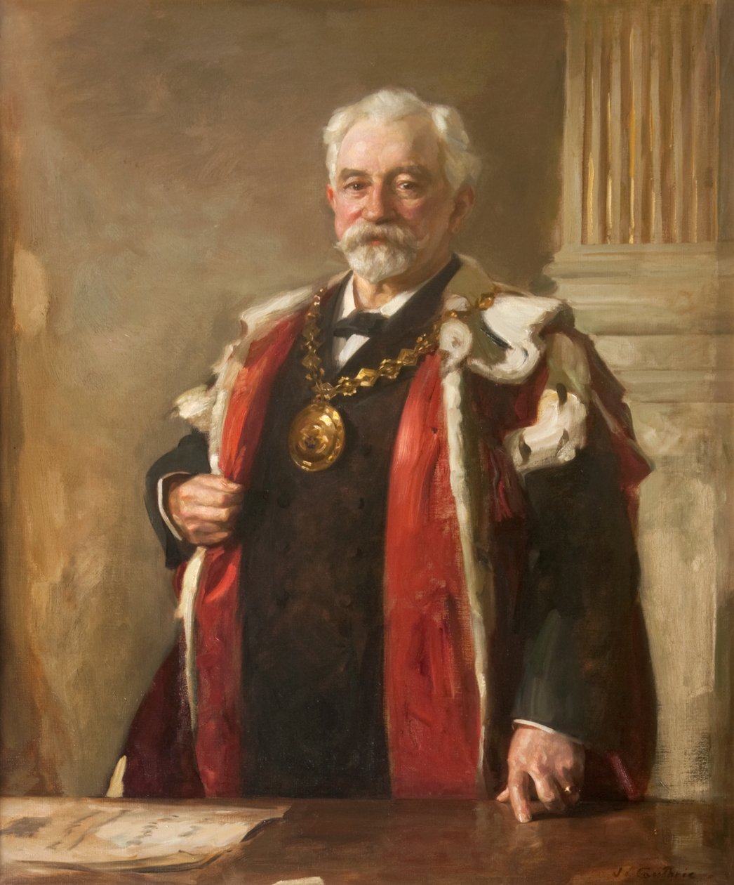 Sir Charles Barrie (1840-1912) af James Guthrie