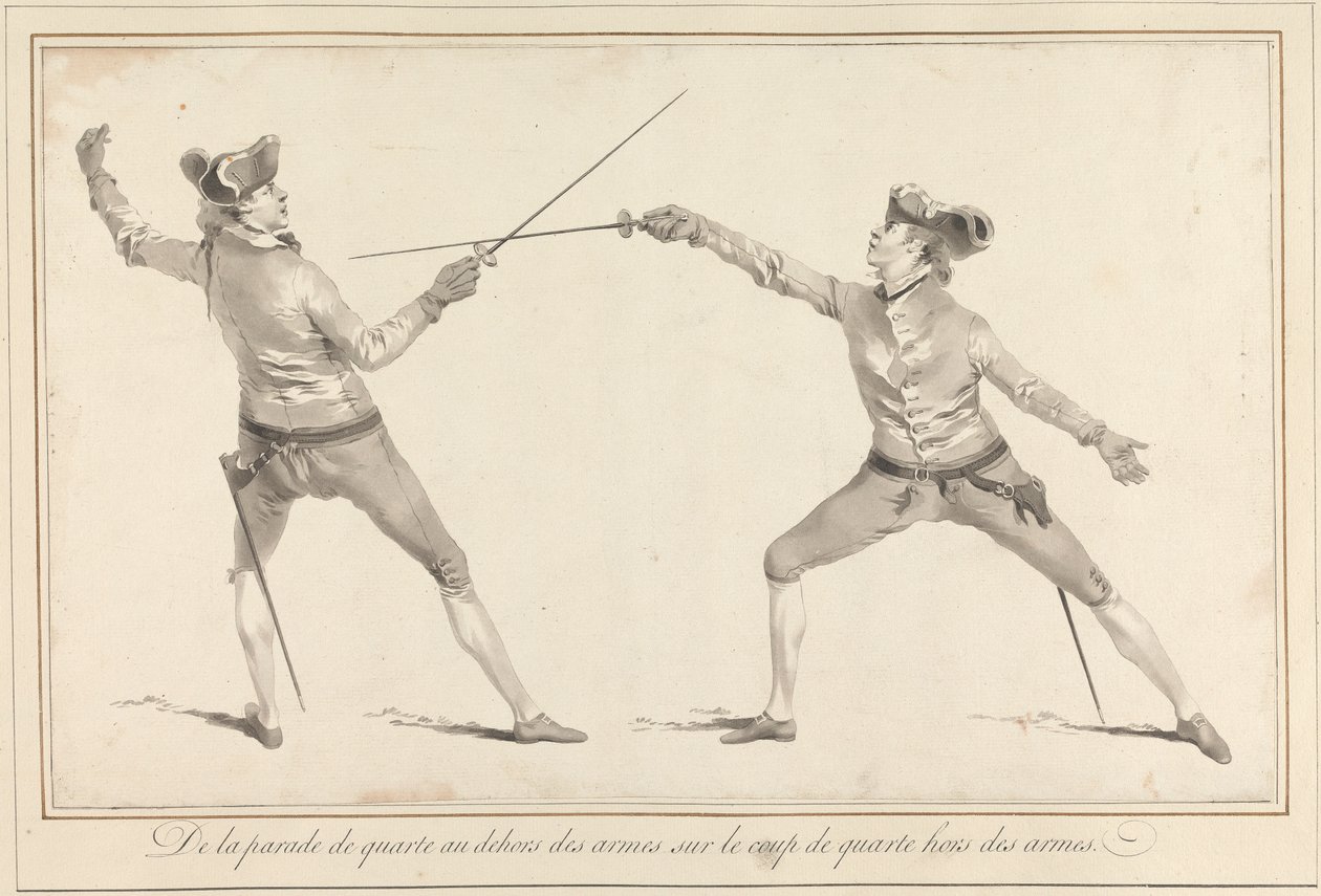 Fra Quarte Parry Out of Arms til Quarte Blow Out of Arms af James Gwin