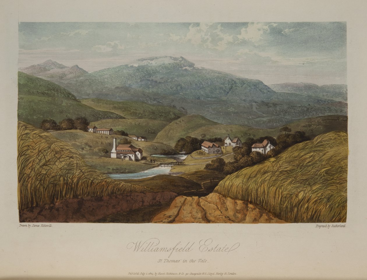 Williamsfield Estate, St. Thomas i Vale af James Hakewill