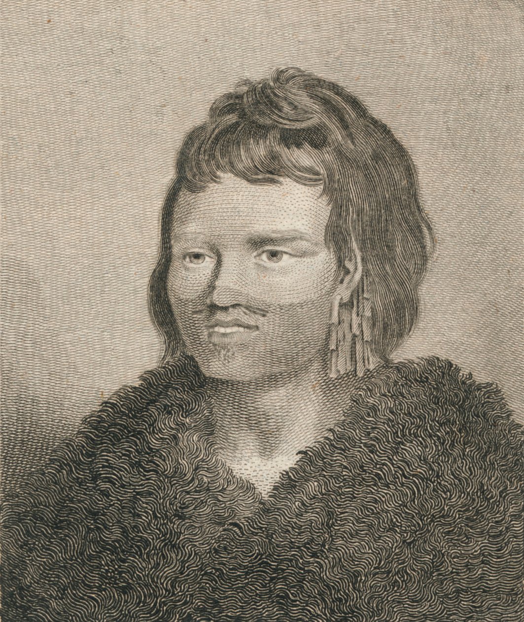 A Native of Sandwich Sound, 1784. af James Heath