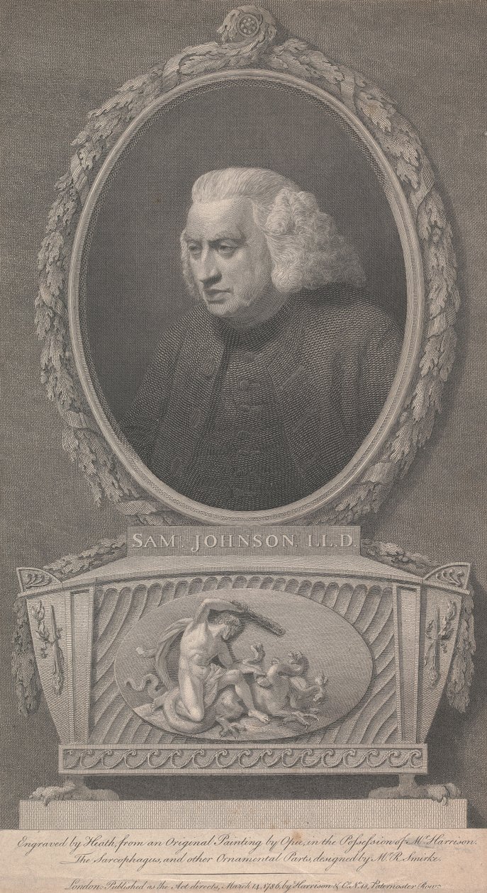 Samuel Johnson af James Heath