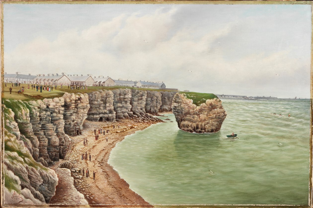 Redning nær Souter Point, 1896 af James Henry Cleet