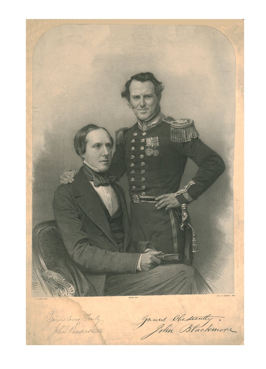 John Vandersuste, John Blackmore, c1855 af James Henry Lynch
