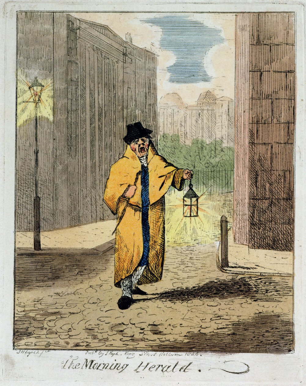 The Morning Herald, 1826 af James Henry Lynch