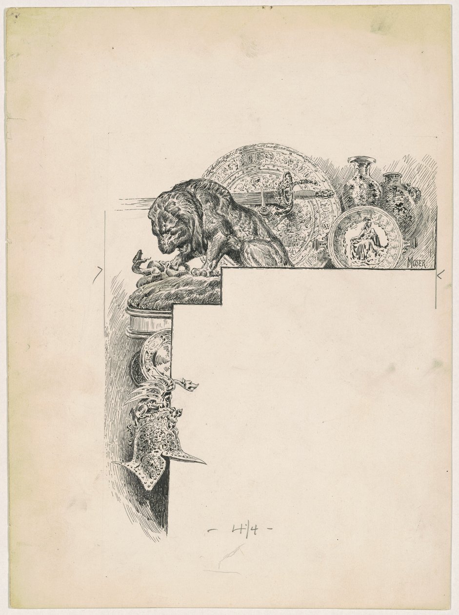 Bronze af James Henry Moser