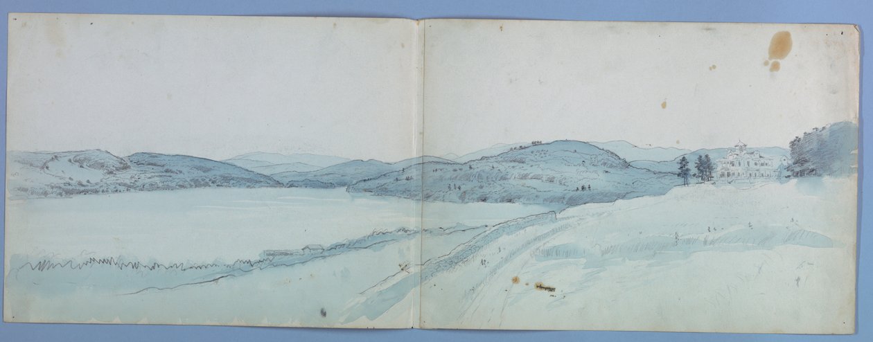 Landskab af James Henry Moser