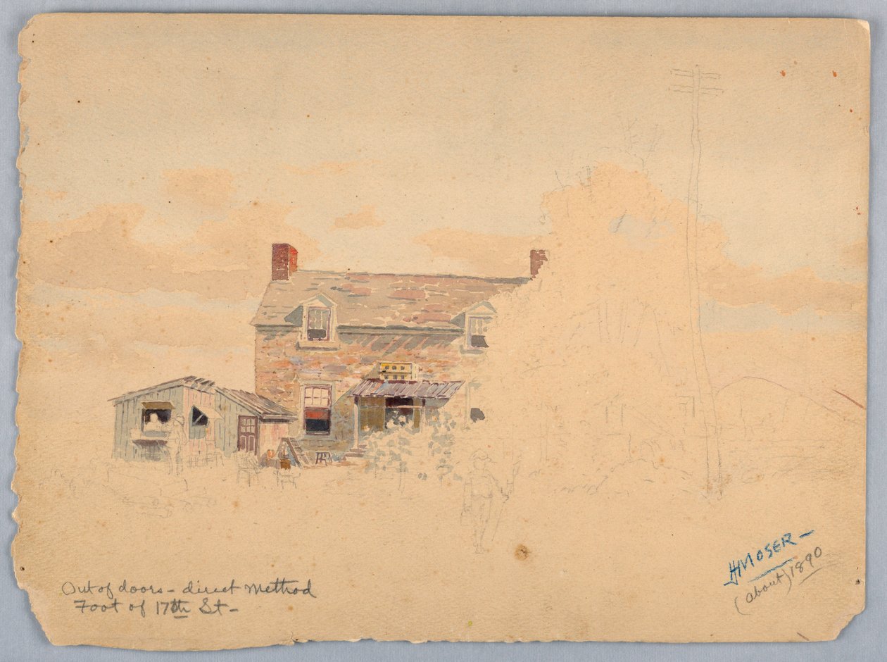 Udendøre, direkte metode, fod ot 17th Street af James Henry Moser