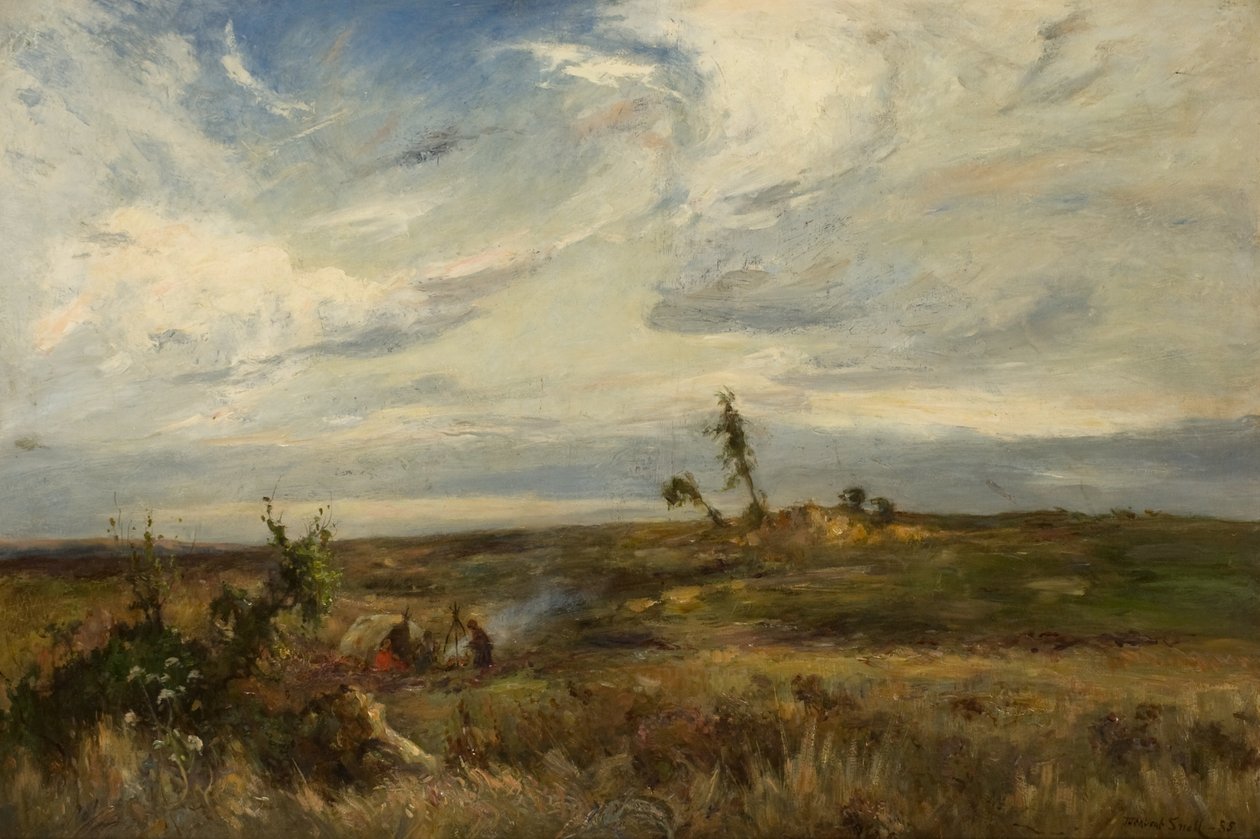 En sigøjnerlejr af James Herbet Snell