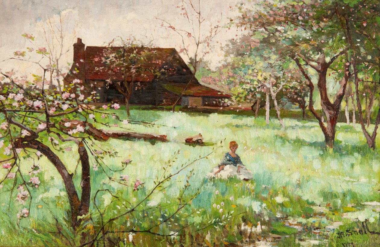 Forårstid af James Herbet Snell