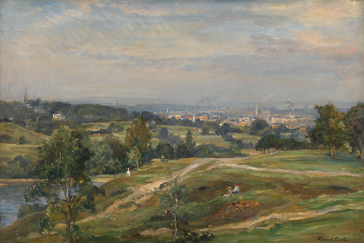 Vale of Health, Hampstead Heath af James Herbet Snell
