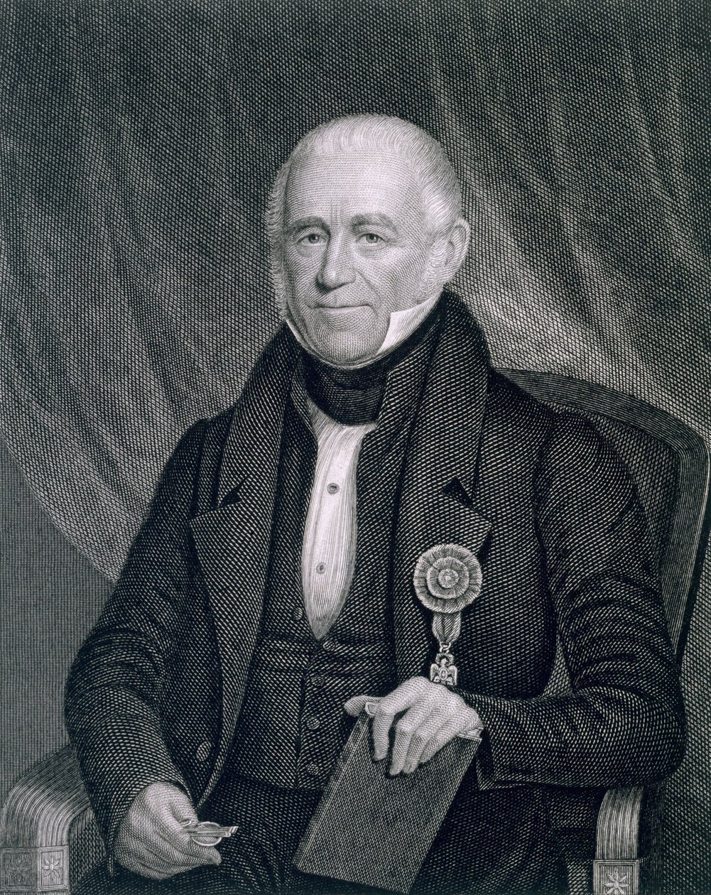 Morgan Lewis, graveret af Asher Brown Durand (1796-1886) og John Wesley Paradise (1809-62) af James Herring