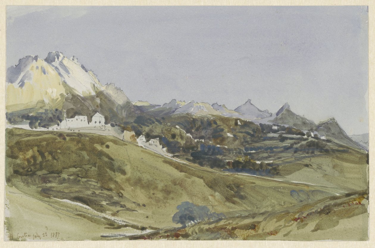 Landskab nær Sintra, Portugal af James Holland
