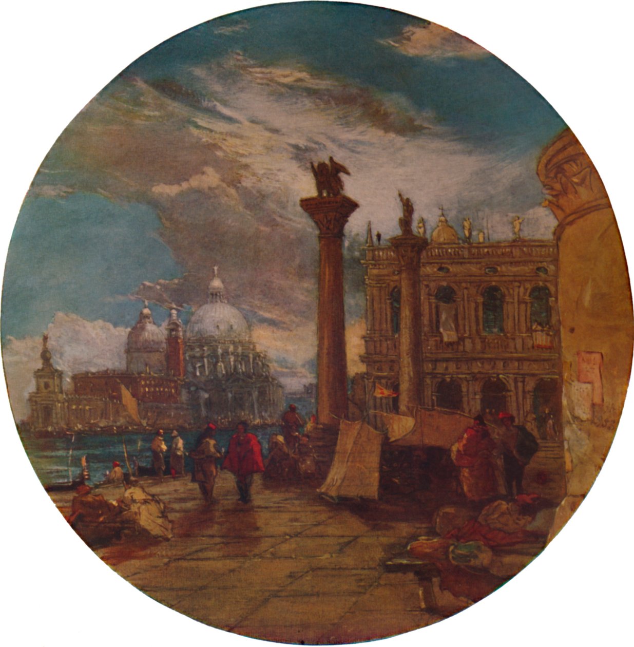 Piazzaen i St. Marks Venedig, 1853, 1935 af James Holland