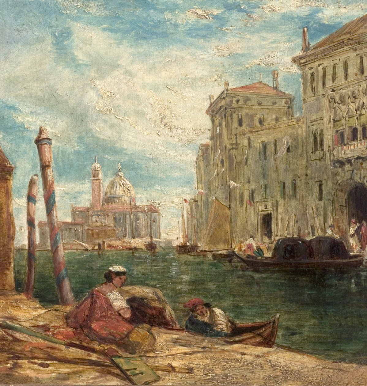Udsigt i Venedig, Italien af James Holland